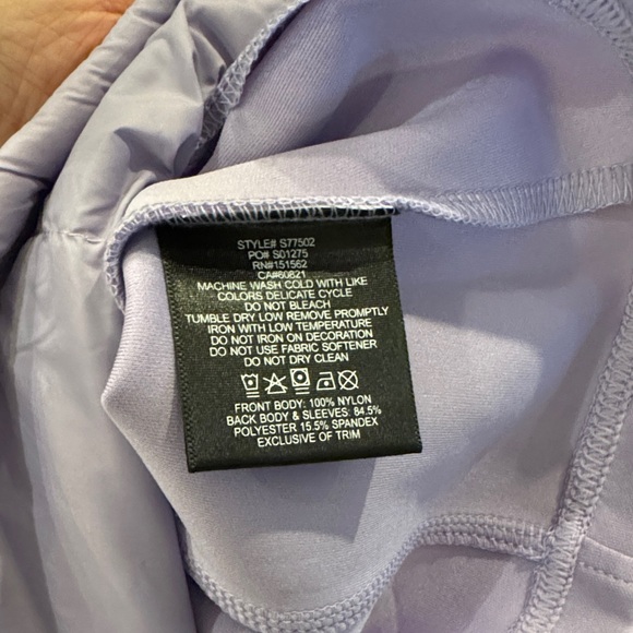 NWT Sunice Hybrid Pullover Lavender Quilted Jacket! Very NICE! Buttery soft - Picture 4 of 5